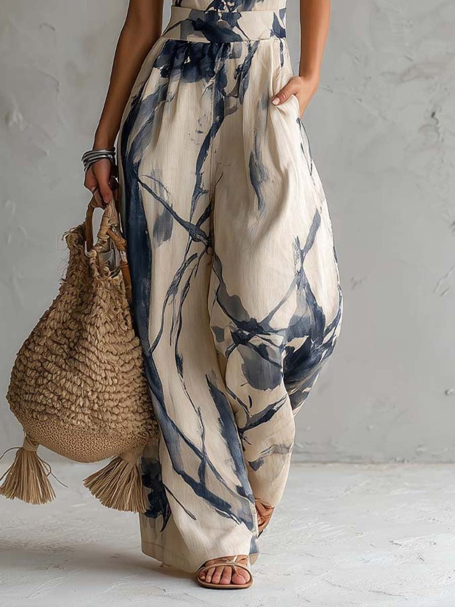 Mono Santorini Floral