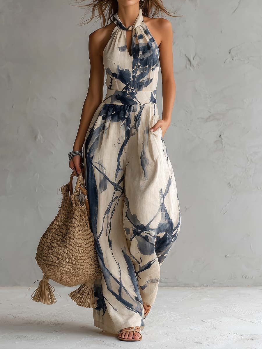 Mono Santorini Floral