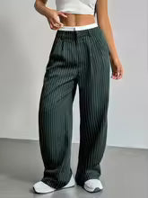 Pantalones Estampado de Rayas