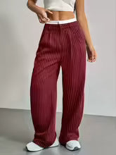 Pantalones Estampado de Rayas